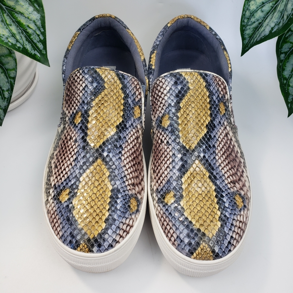 Steve Madden Sneaker Python Snake Print Skater Loafer Unisex sz Women 9 …